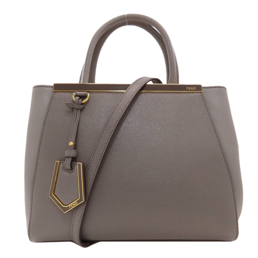 Fendi Toujours 2-Way Handbag Leather Women's FENDI